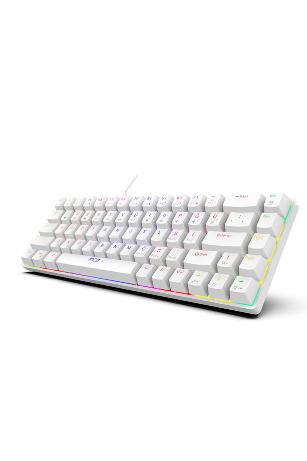 IKG-453 Empousa 68 Keys Red Switch Full Rainbow Mechanical Keyboard - 5