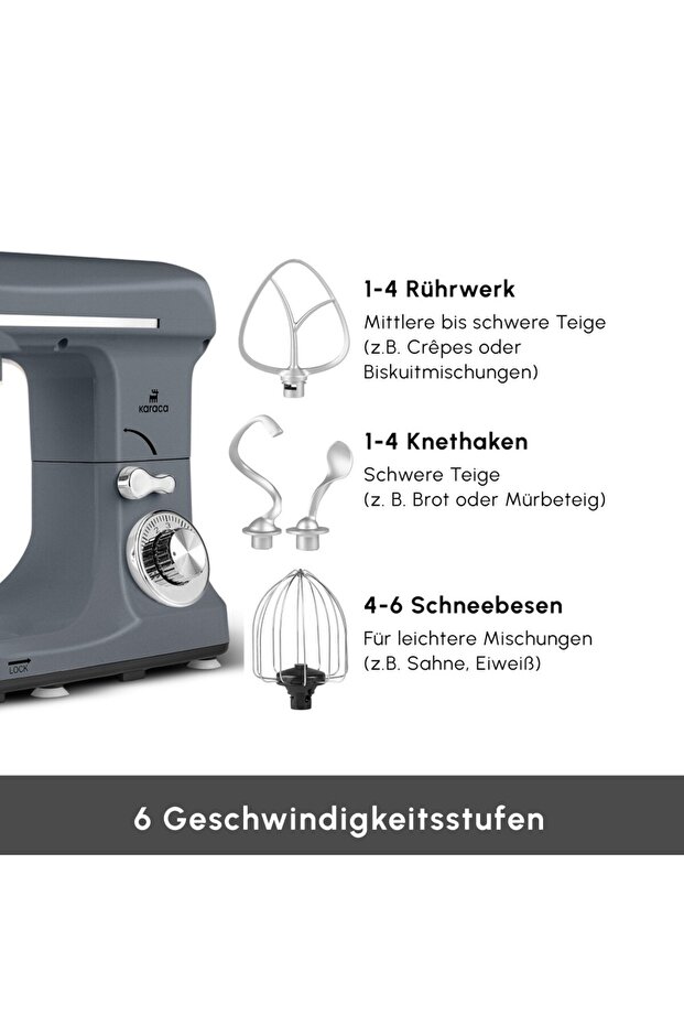 Blendburst Standmixer, Grau - 6