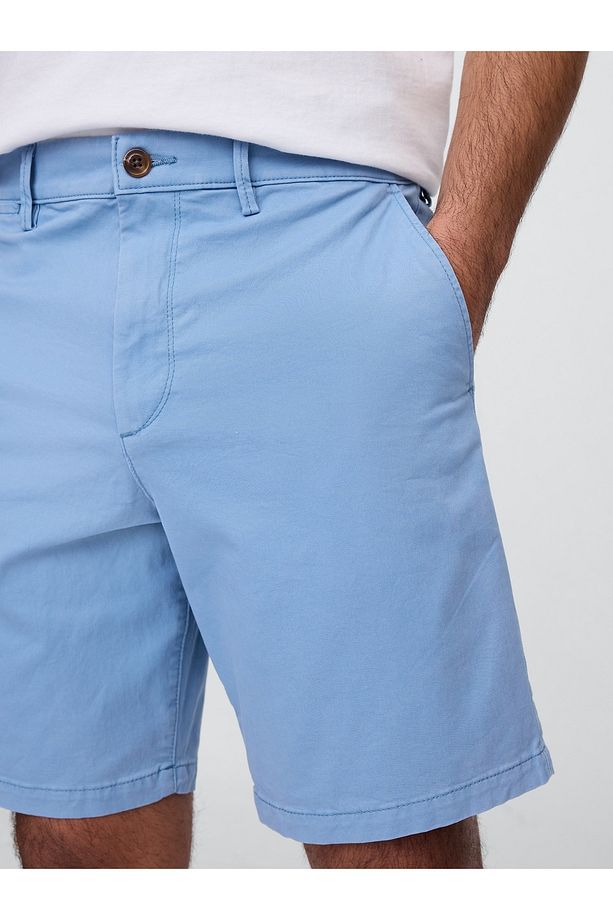 Erkek Mavi Essential Khaki Şort - 3