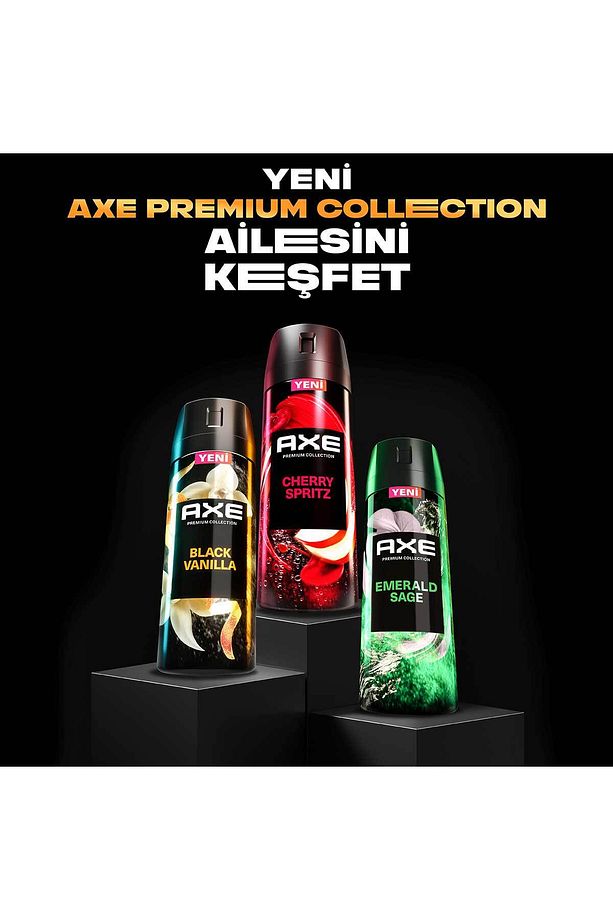 Erkek Sprey Deodorant Cherry Spritz 150 ml Black Vanilla 150 ml Emerald Sage 150 ml - 8