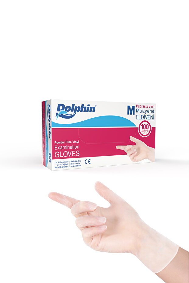 Vinil Pudrasız Eldiven M Beden Mdr - 1