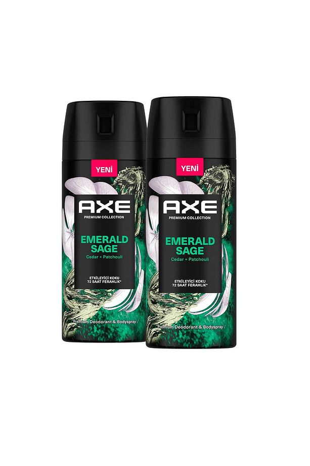 Premium Collection Erkek Sprey Deodorant Emerald Sage 150 ml x2 - 3