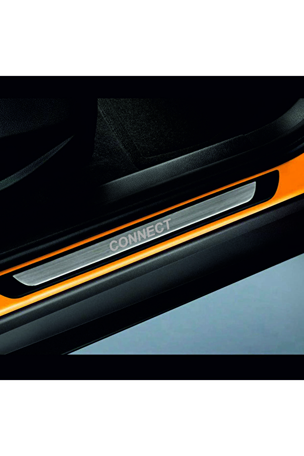 FORD CONNECT OLD KROM KAPI EŞİĞİ 4 PARÇA PASLANMAZ ÇELİK - 2