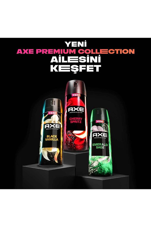 Premium Collection Erkek Sprey Deodorant Cherry Spritz 150 ml + Emerald Sage 150 ml - 8