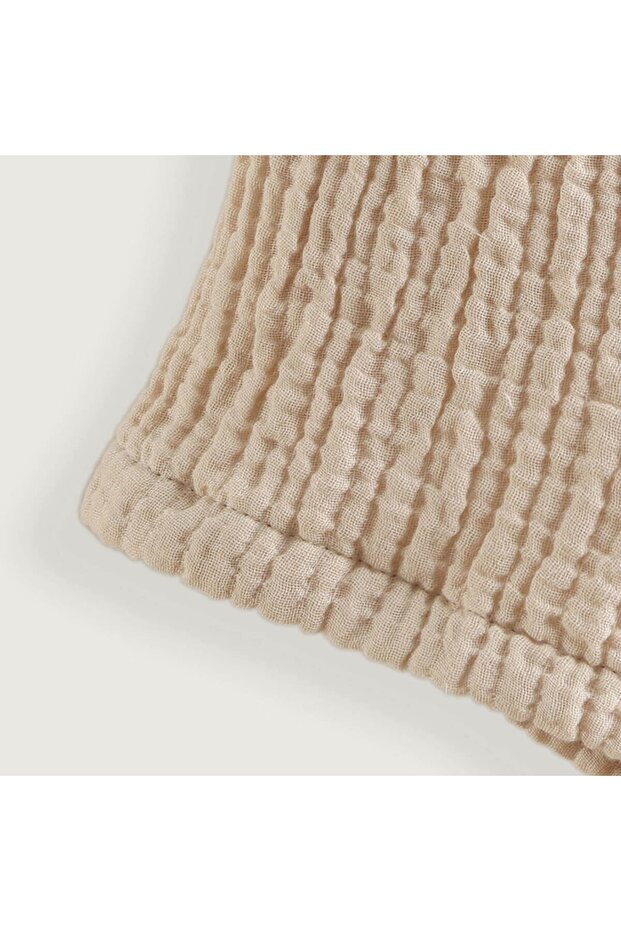 Picnic Düğmeli Şort Bej - 3