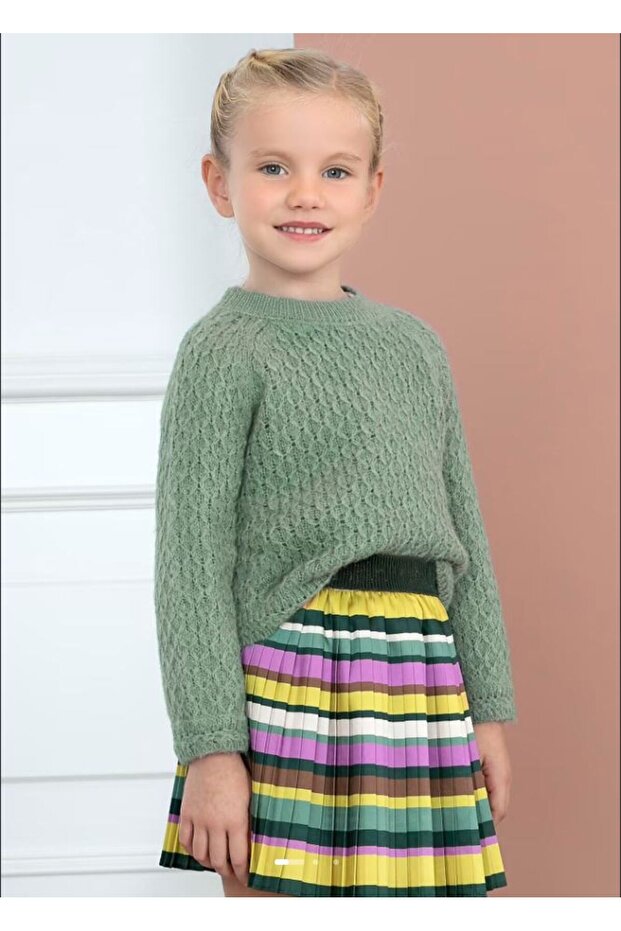 Abel&Lula Girl's Knitwear Sweater 5859