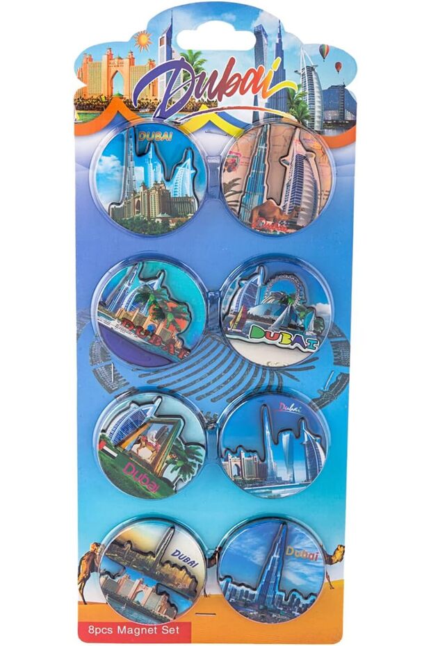 مغناطيس دبي 8 قطع - 1