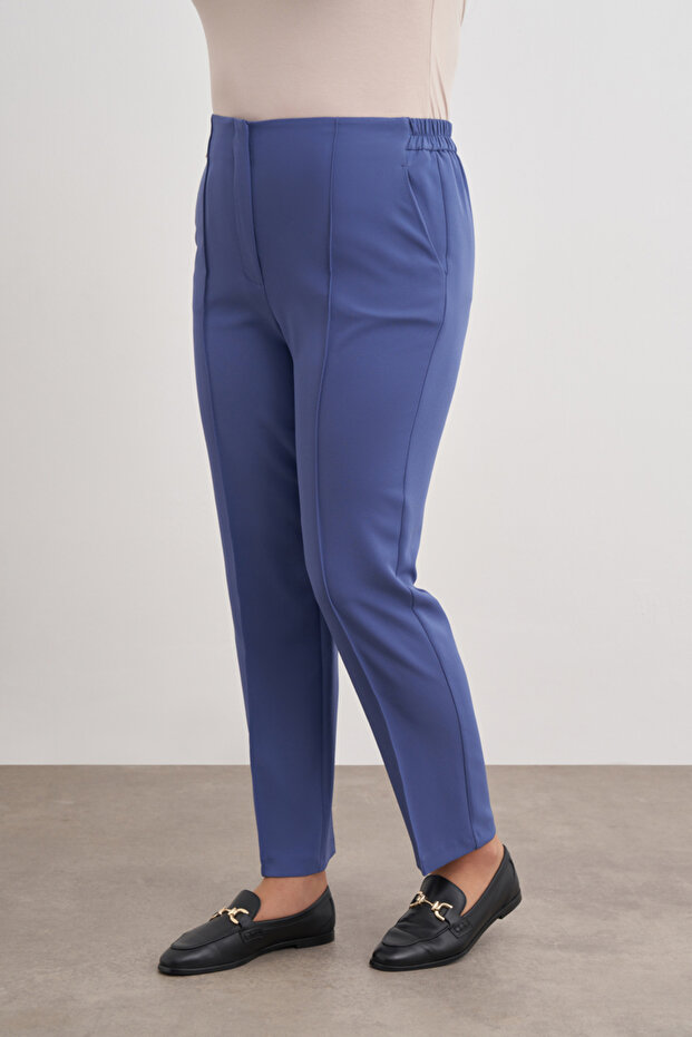 İndigo Havuç Pantolon - 5