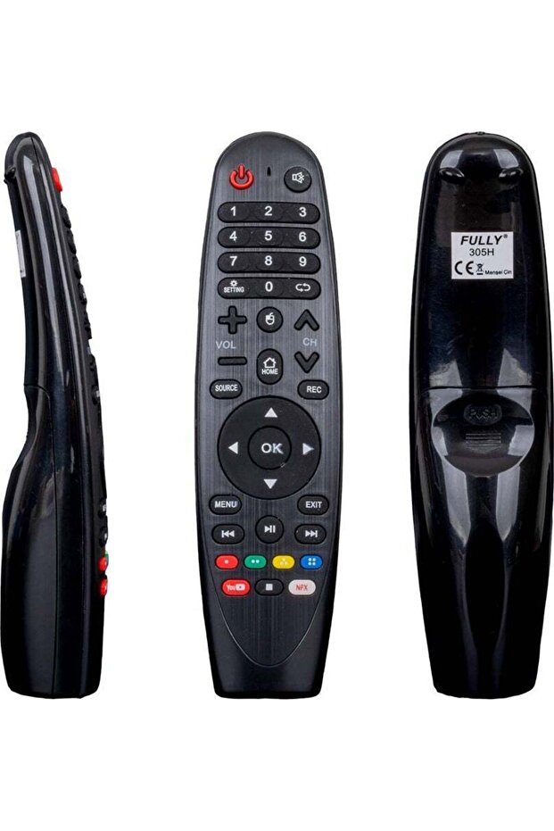 Telenova Remote Control LCD LED TV Remote Control Without Voice Command - 1