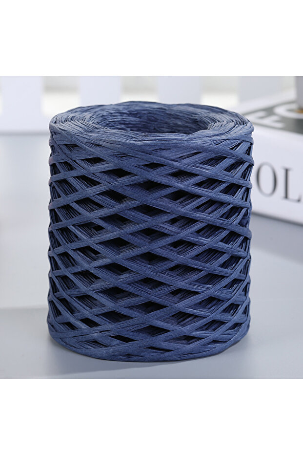 13 2023 200M Natural Raffia Straw Yarn For Knitting Crocheting Paper Threads DIY Handmade Summer Sun