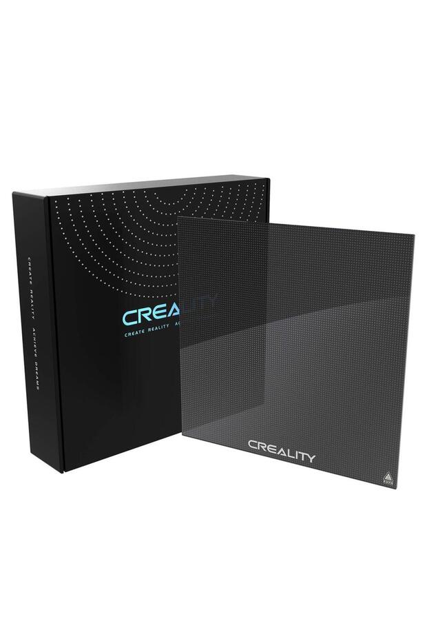 Creality Ender 3 Glass Bed Upgraded 3D Printer Tempered Glass Plate Build Surface 235x235x4mm for...