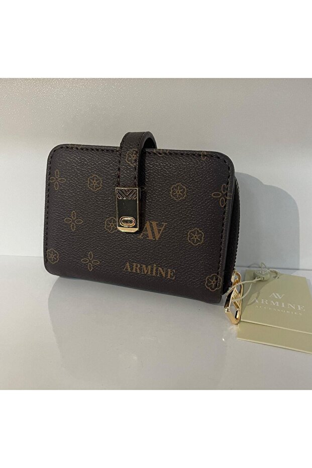 Cüzdan Kahve Baskılı ARC0108 - 1