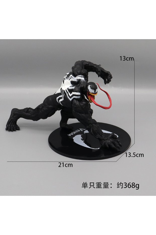 Bandai venoms Marvels Venoms Spidermans movie Figure Action Toys Model Plate Car Decoration Doll bi