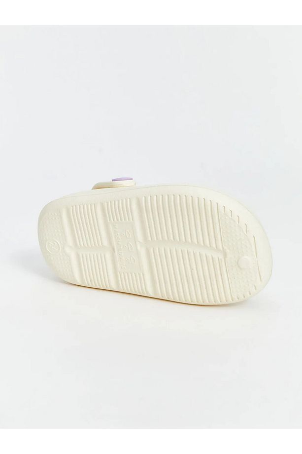 LCW STEPS Bej Baskılı Kız Bebek Plaj Sandaleti - 4