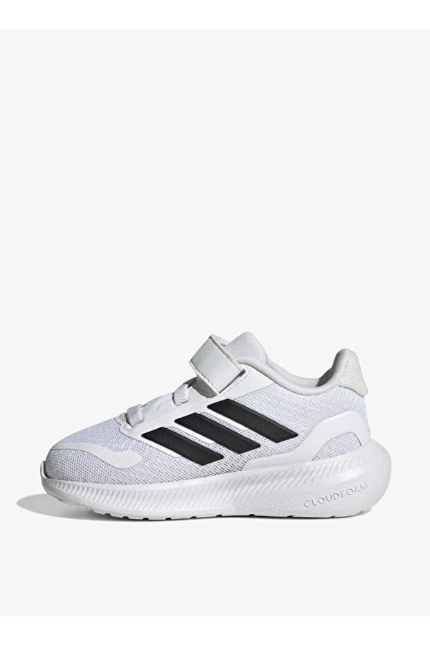 Girls' Colourblock Running Shoes with Hook and Loop Closure - Runfalcon 5 EL I - 4