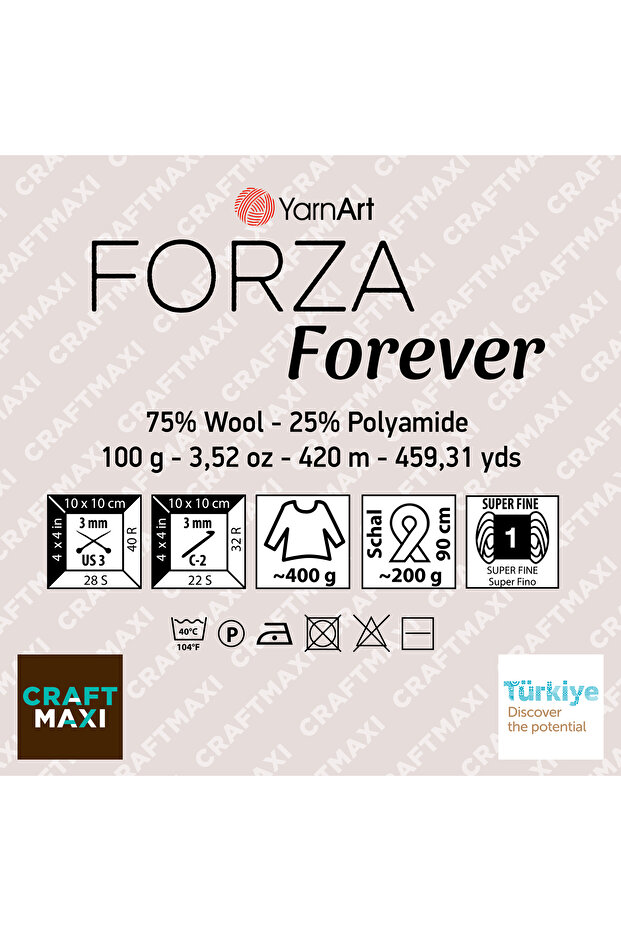 FORZA FOREVER - EBRULİ EL ÖRGÜ İPİ EBRULİ-2714 - 3