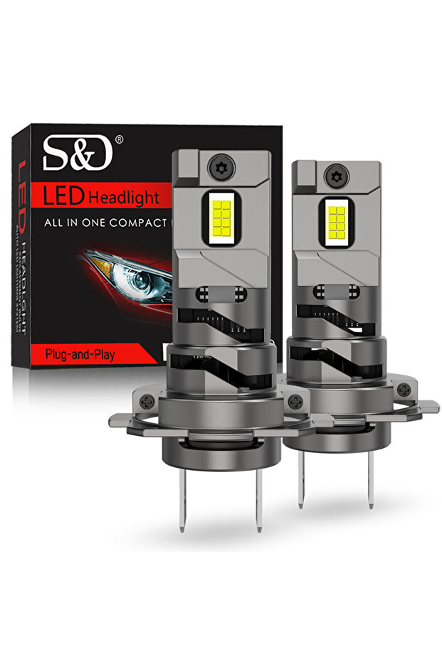 30000LM H7 LED Bulb Headlight Double Copper Tube 300W CSP for Car Headlamp Auto Diode Lamps Canbu...