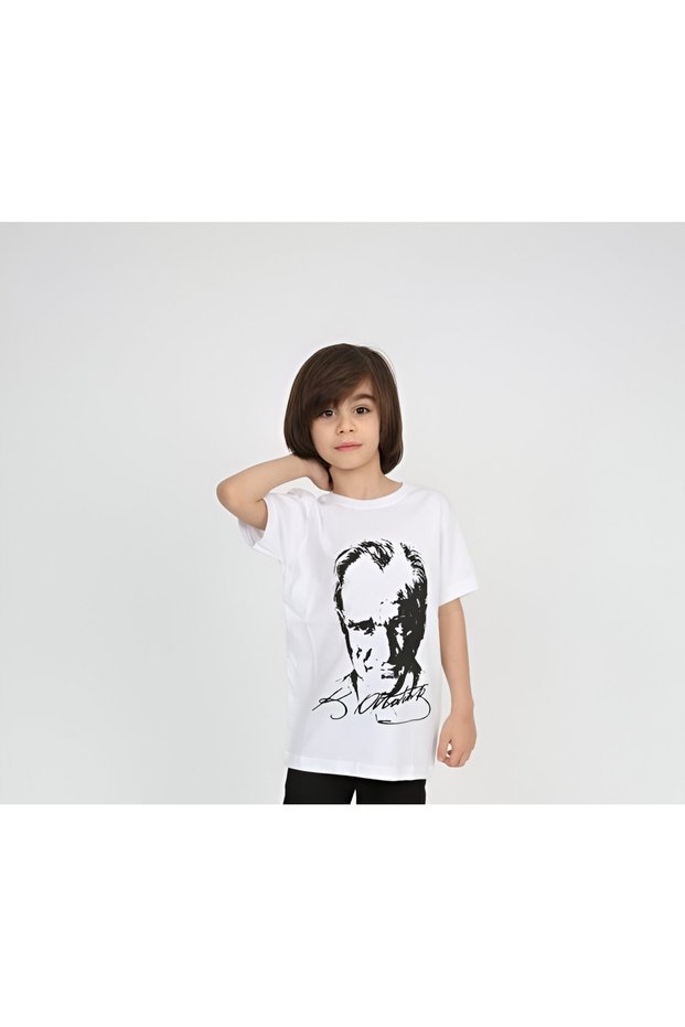 Ataturk Printed Combed Cotton 23 April 29 October 10 November 19 May Show Clothes
