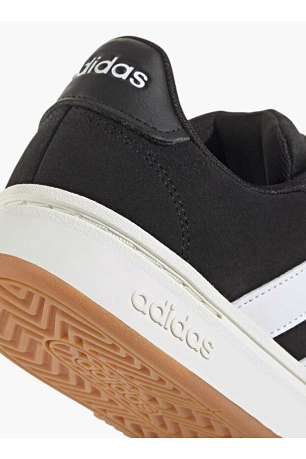 حذاء رياضي نسائي من Adidas بتفاصيل شعار مع رباط للإغلاق - GRAND COURT ALPHA 00s - 7