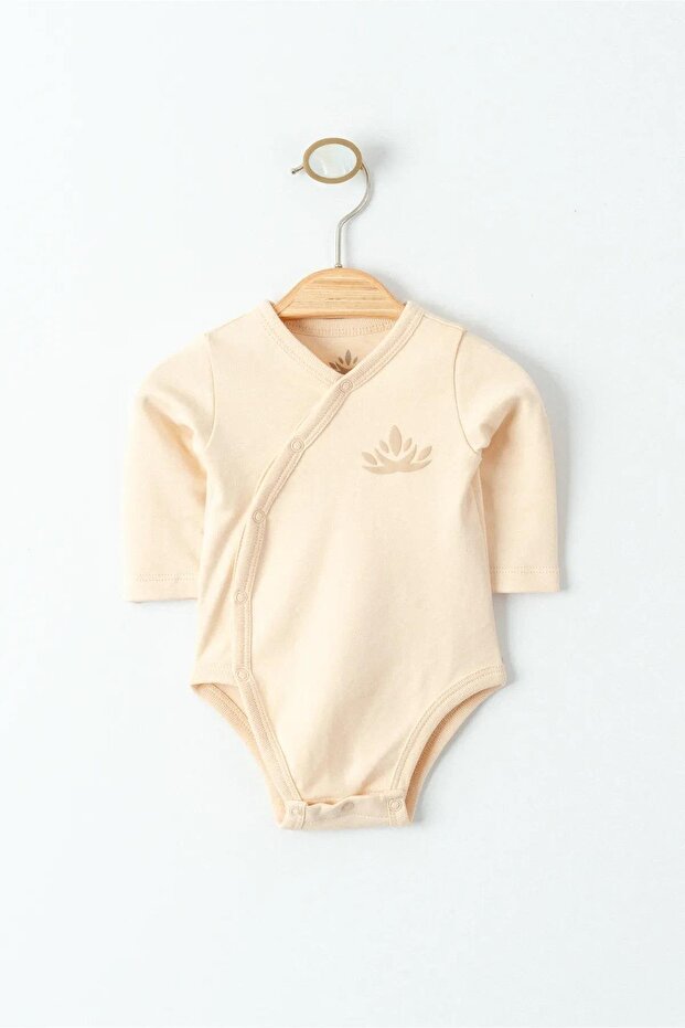 Organic Unisex Baby Body - Beige
