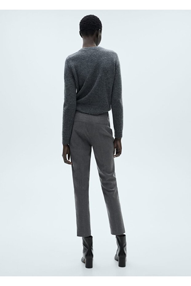 Cropped skinny pants - 4