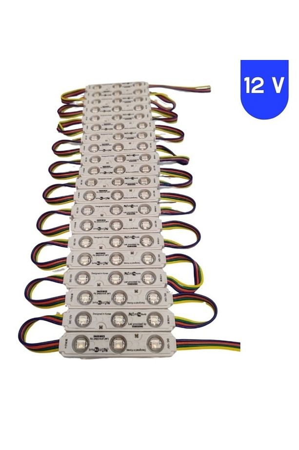 TECNOWORLD 0,72W 5050 SAMSUNG RGB MODÜL LED (20 ADET) - 2