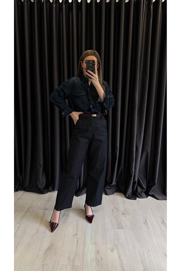 Toge Jean Dark Navy Blue