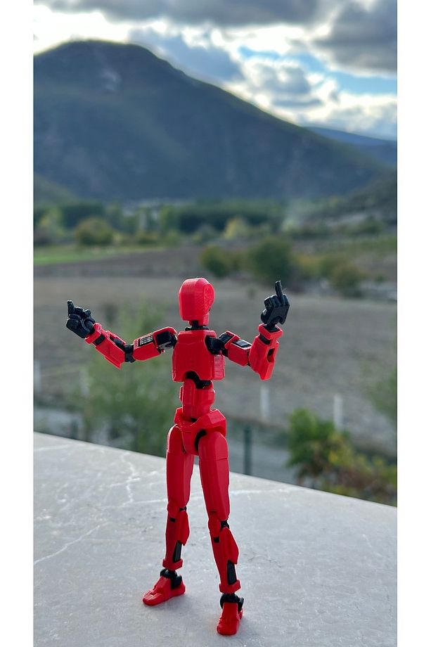 Lucky 13 Oynar Eklemli Robot Titan 13 - Dummy Oyuncak El Seti - Yalnızca 12 Çift El Gönderilir - 6