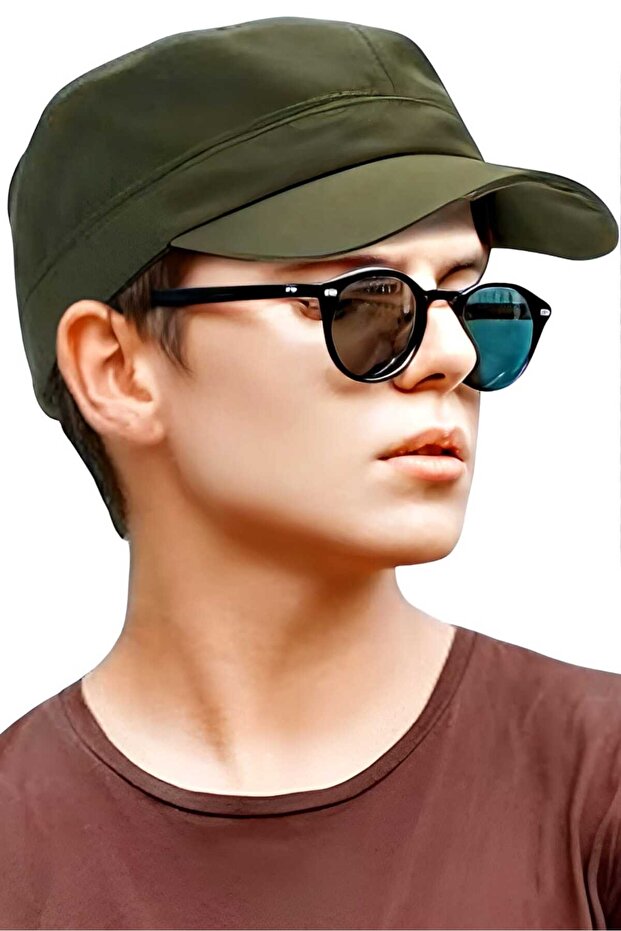 قبعة كاسترو للجنسين قابلة للتعديل من الخلف - 1