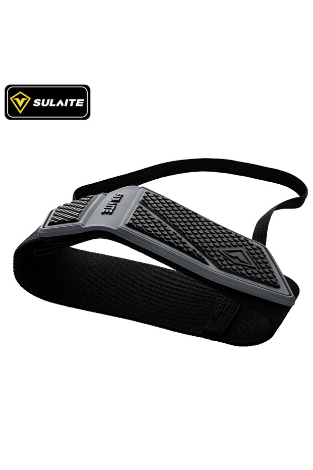 غطاء حذاء تروس ناقل الحركة للدراجات النارية من SULAITE باللون الأسود والرمادي SLT1702، واقي حذاء خفيف الوزن ومتين من A