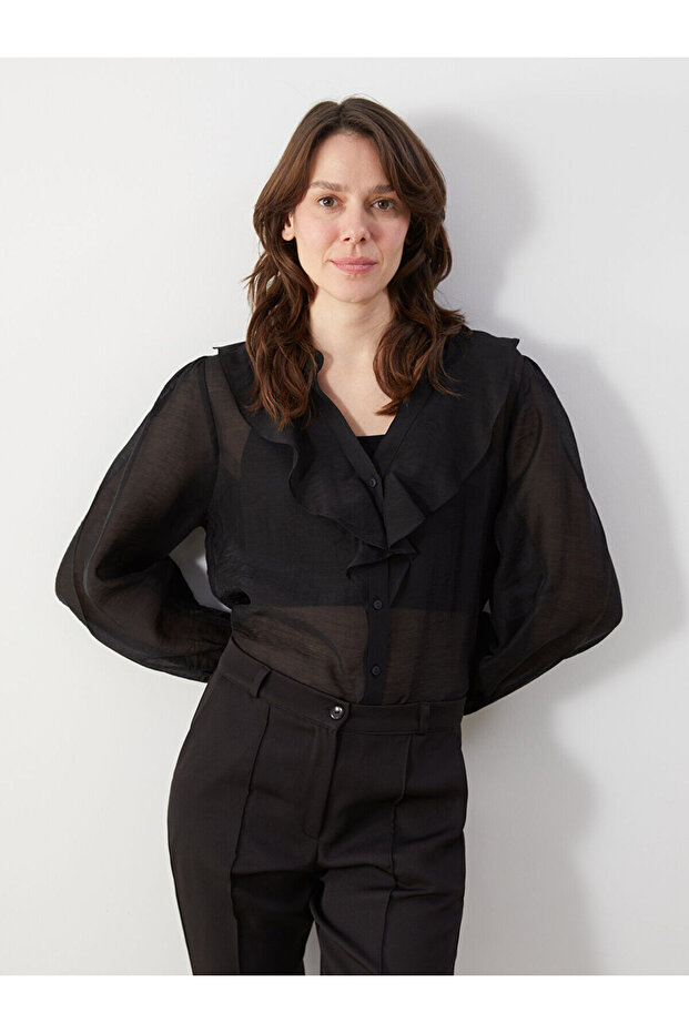 Original Kaçık Yaka Women's Blouse