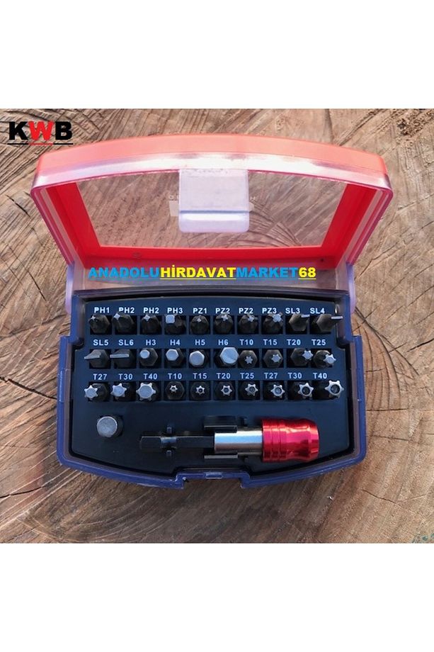 Bits Uç Seti Uzatma Alyan Takımı Tork Uç Seti Yıldız Uç 32pcs - 2