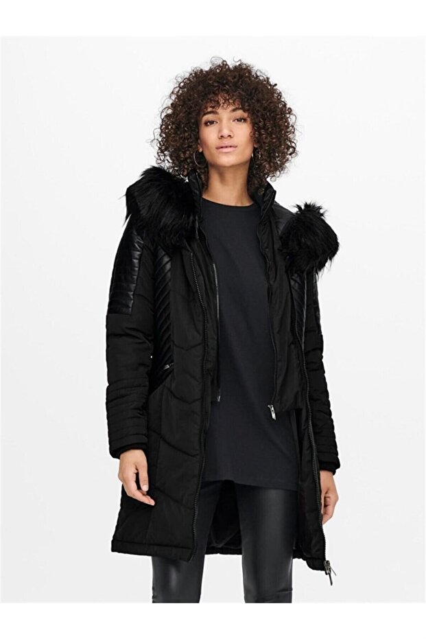 15160168 Onllınette Fur Hood Coat Otw