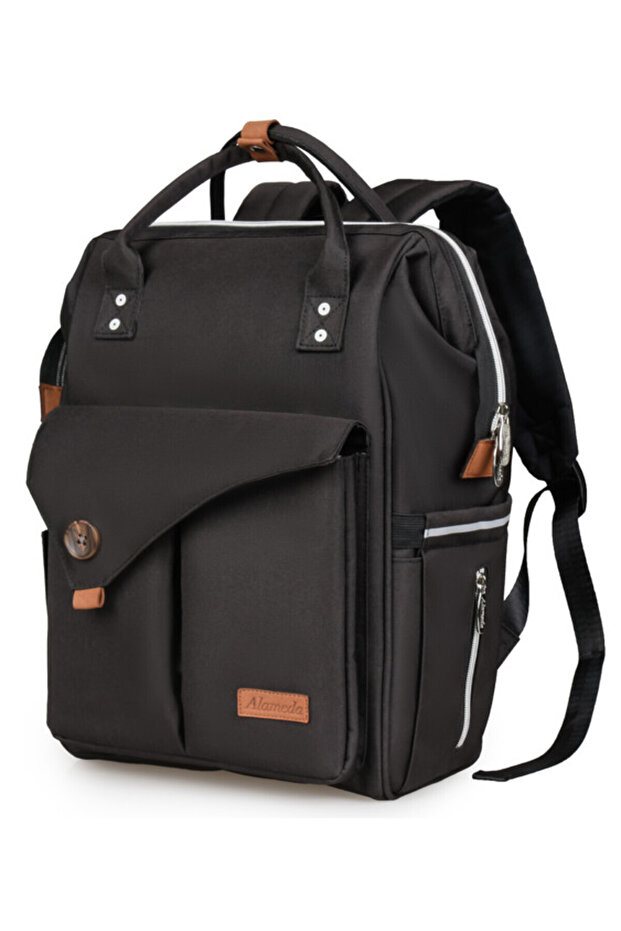 عربة أطفال مزدوجة - لون أسود - 4