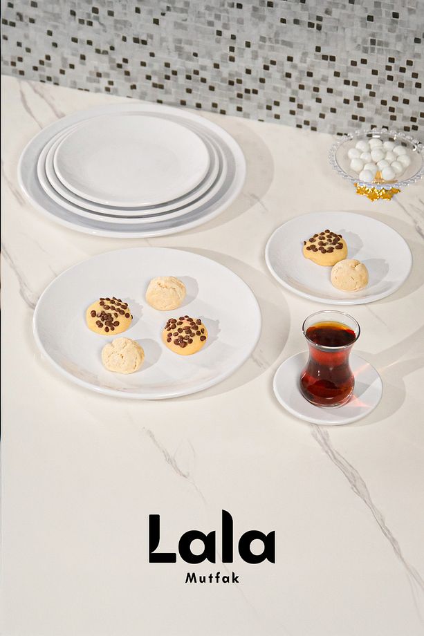 Gözde Servis Tabak 6'lı Set (Ø 17 CM - ŞIK VE DAYANIKLI) - 2