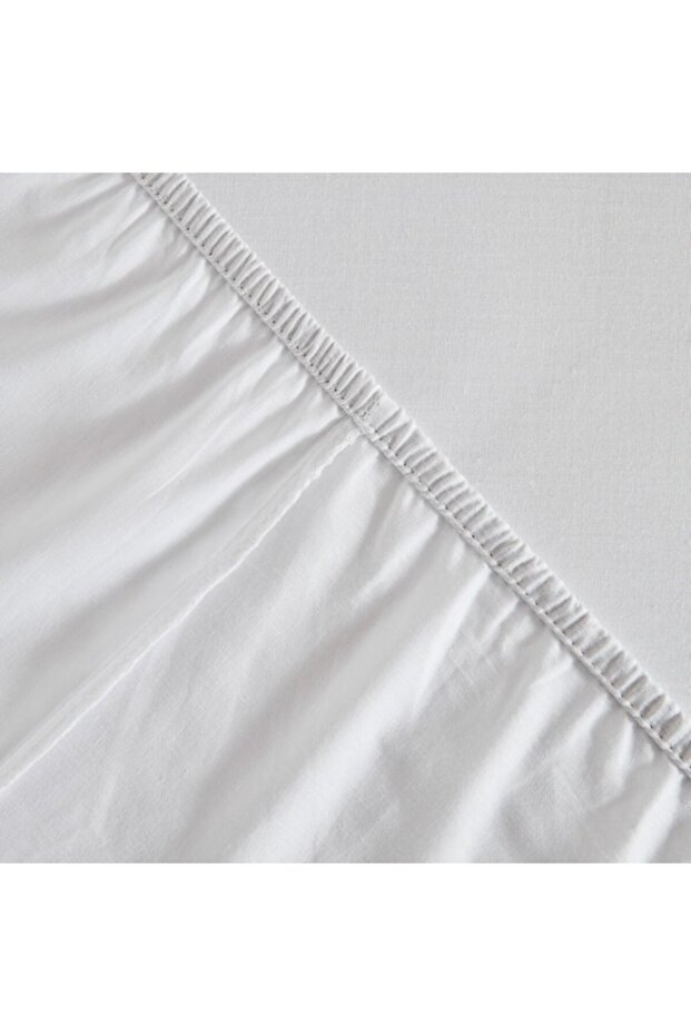 ملاءة سرير كينج أساسية من القطن الصلب - 7