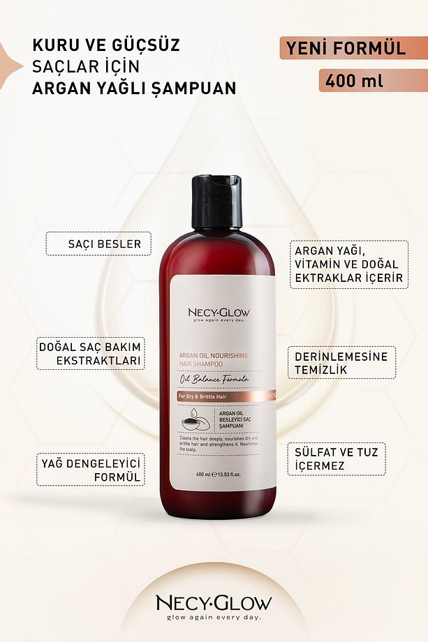 Besleyici Onarıcı Argan Şampuan - 2