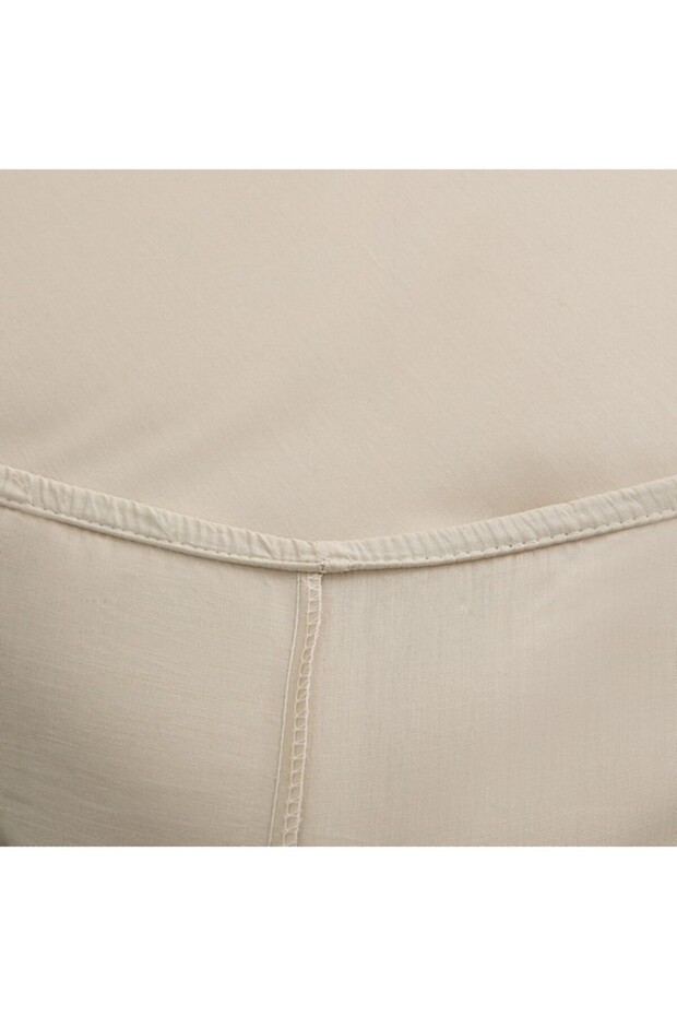 Essential Solid Cotton King Fitted Sheet - 6