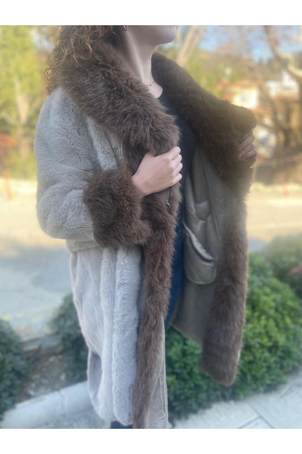 Saf Kaşmir Palto - 2