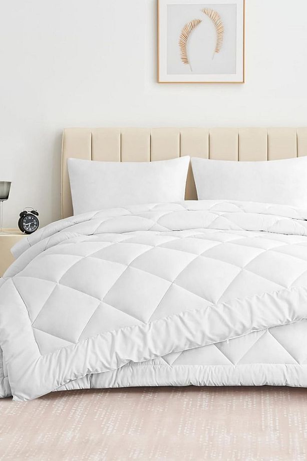 Beyaz Soft Kışlık Tek Kişilik Yorgan 155*215 cm - 3
