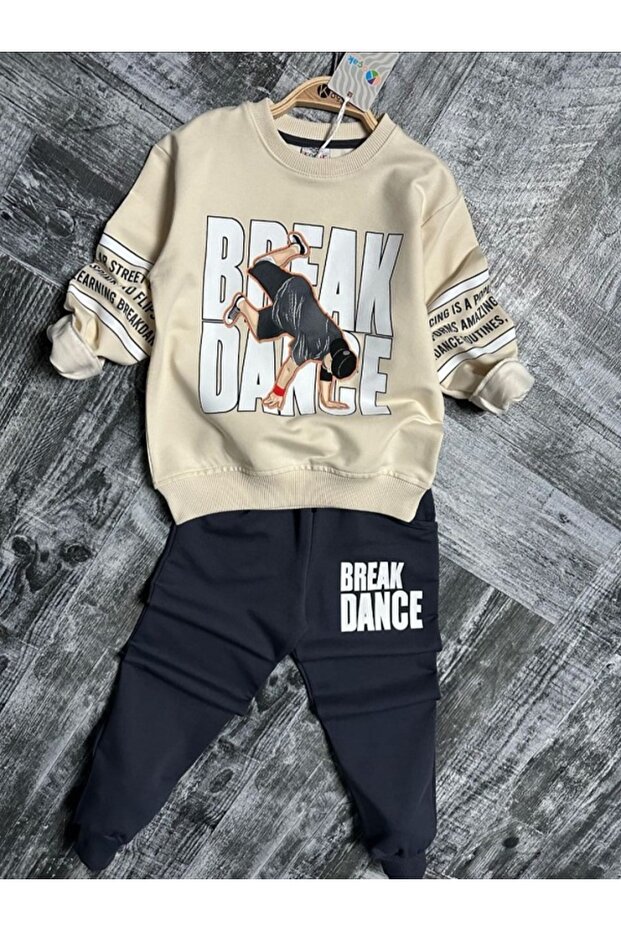 بدلة BREAK DANCE GARSON مكونة من قطعتين (زرقاء) - 2