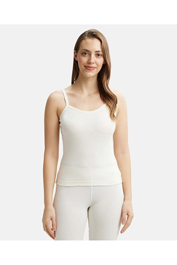 Thermal Spaghetti Top 2501-01 White