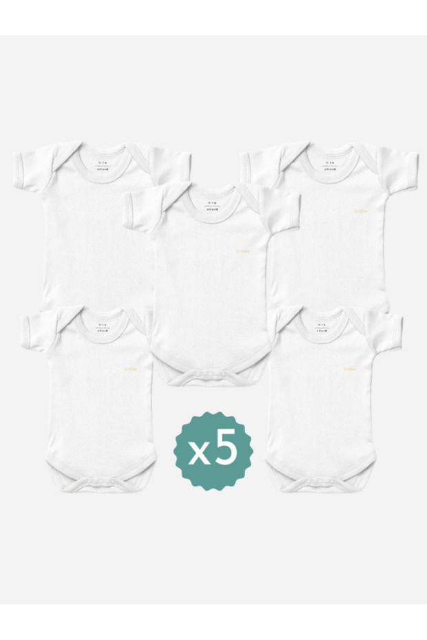 5'li Basic Body-Suit - 1