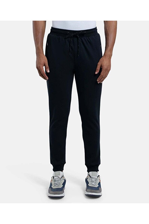 Athleisure-Mens Strait fit Track AM02-01 Black