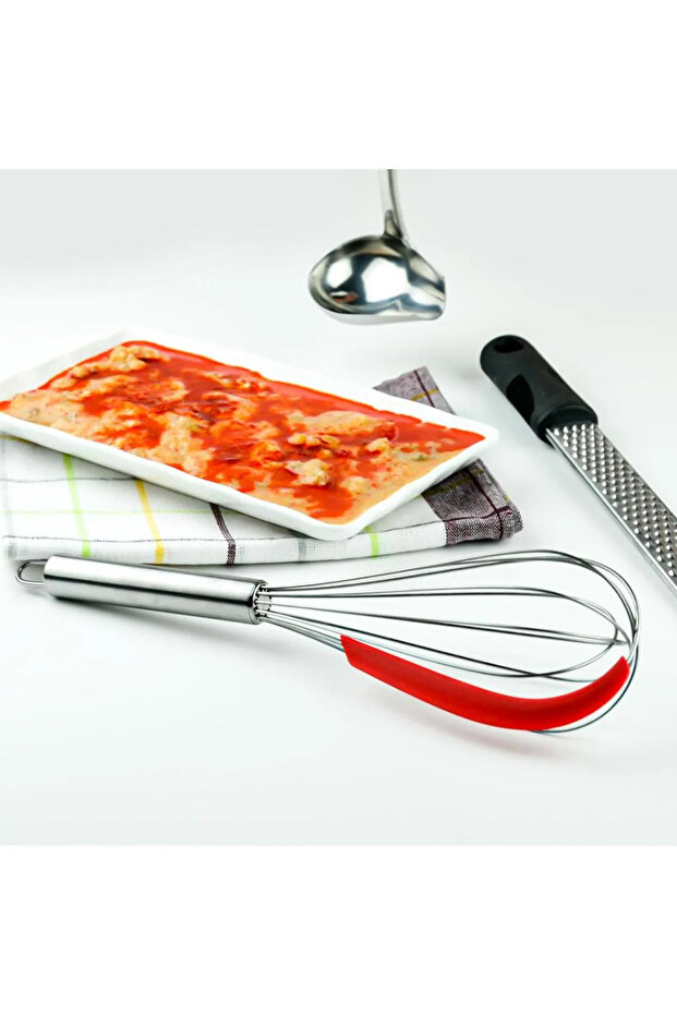 Stainless Steel and Silicone Whisk - High Quality Dowry Stay