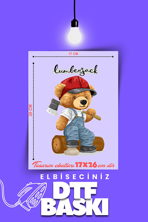 "Teddy Bear" Themed Printing on Fabric and Leather Applique Patch Ironing Transfer Printing Paper