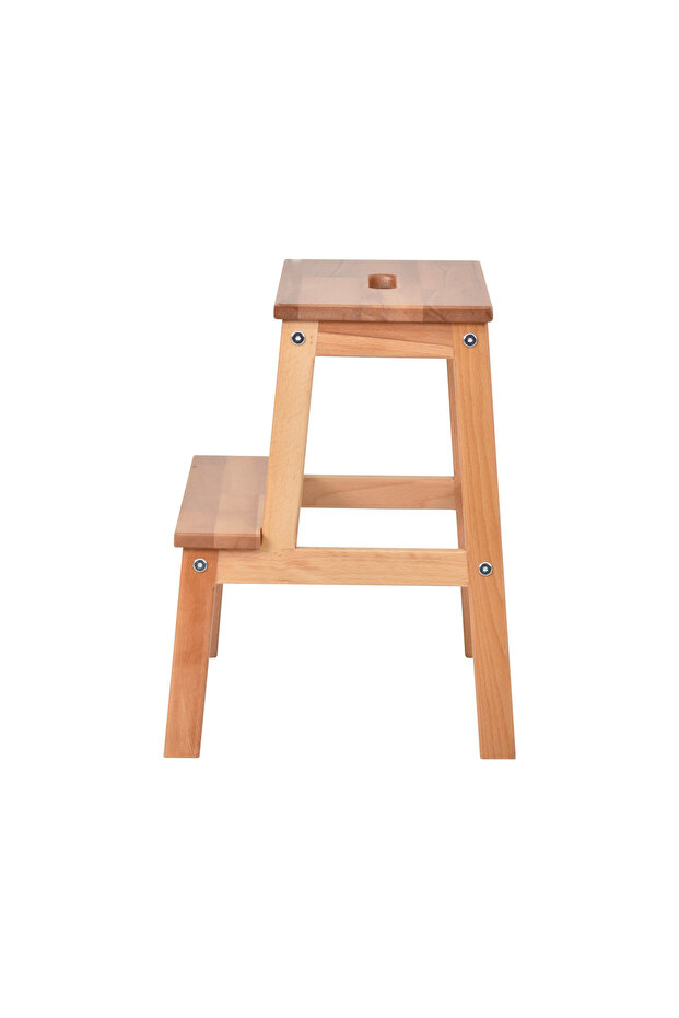 Merdivo Basamaklı Ahşap Tabure - 3