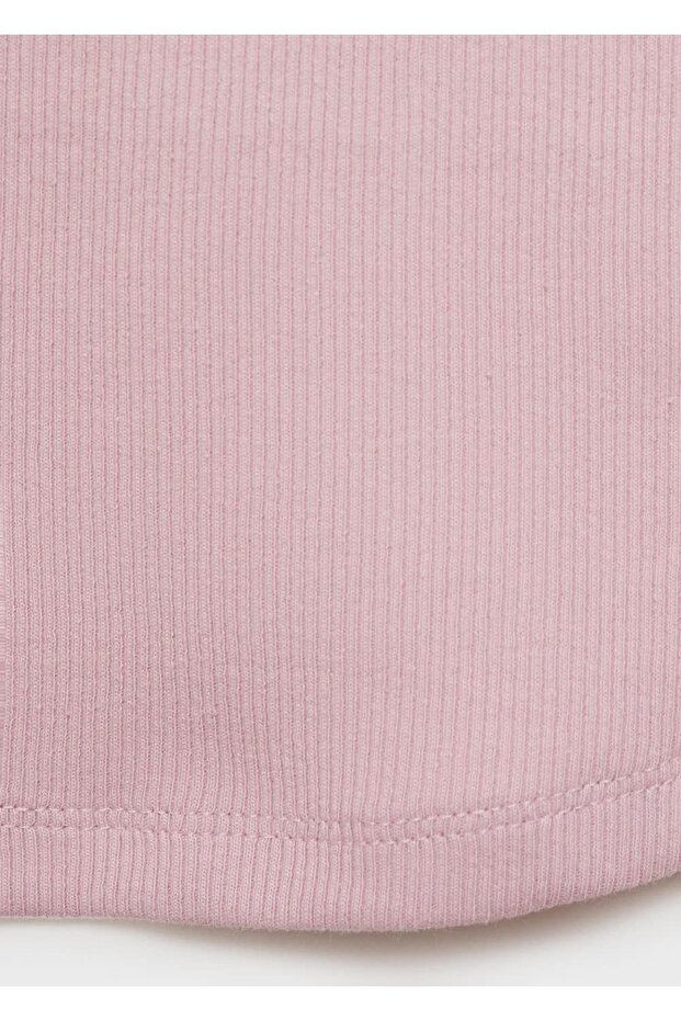 Geniş askılı pamuklu bluz - 5