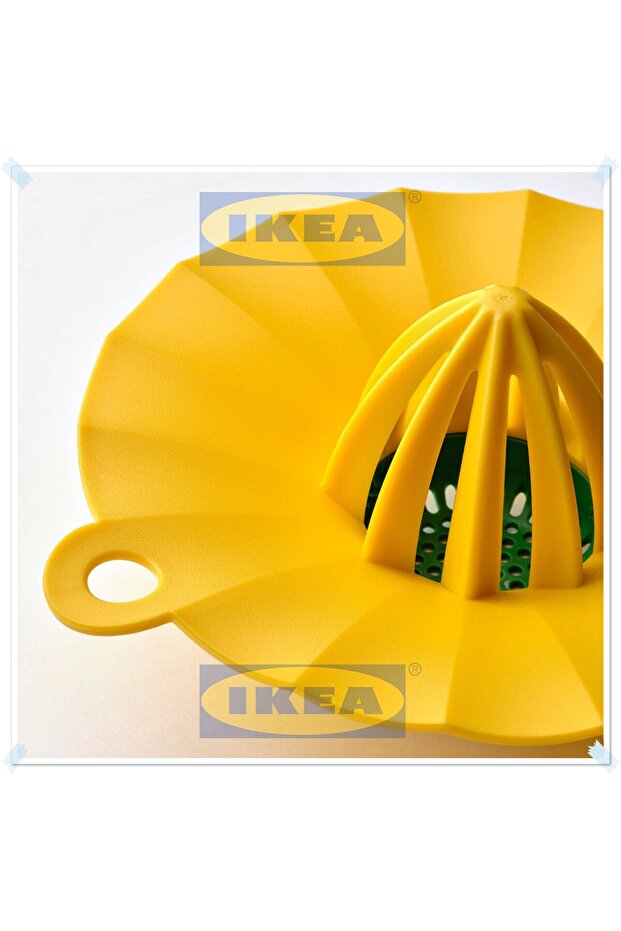 Sarı Renk Limon Sıkacağı, Yükseklik 7 cm, Çapı 15 cm - 4