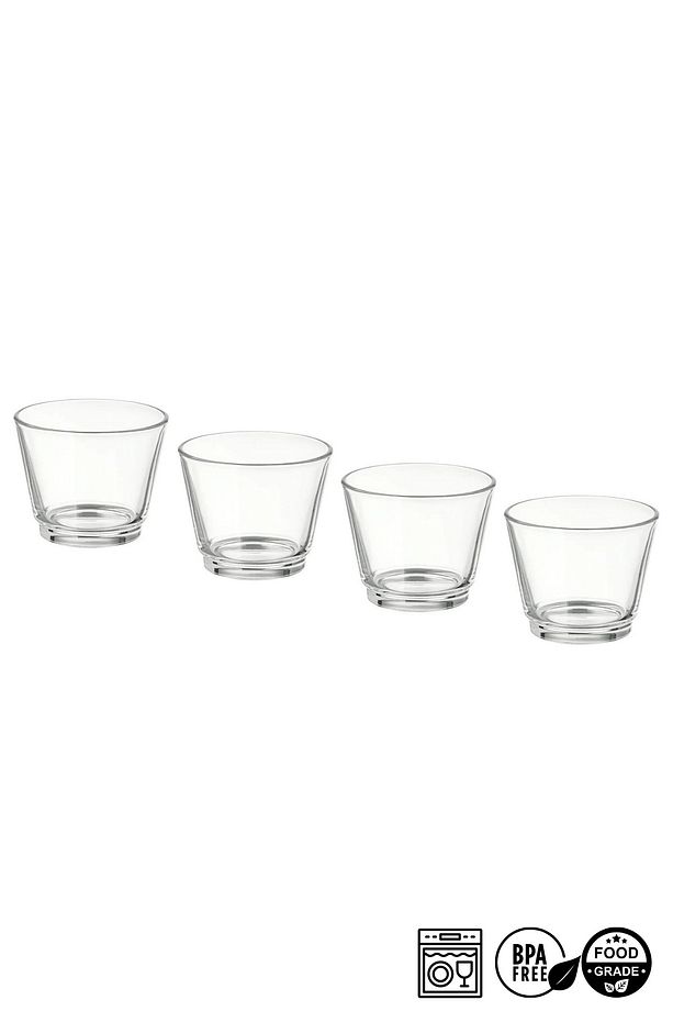 Vera 4 Adet Tealight Mumluk - Drajelik - Kahve  Yanı Sunumluk ve Kahvaltı Sunumluğu - 1